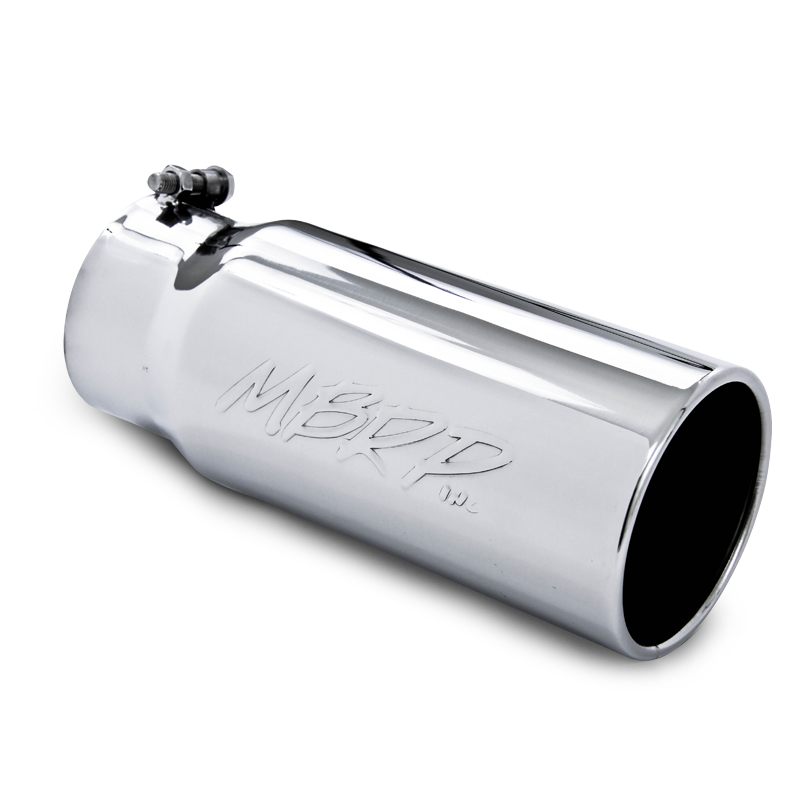 MBRP Exhaust T5050 Polished Stainless Steel Tips - 5" OD Rolled ...