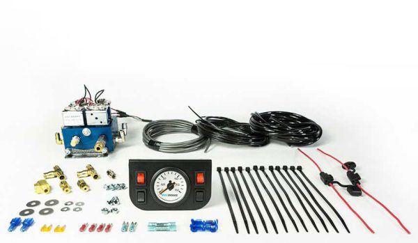 Pacbrake HP10062 Universal Independent Electric In-Cab Control Kit with Mechanical Gauge